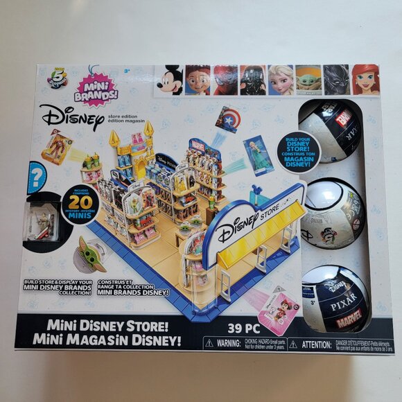 Mini Brands Disney Store display + 20 minis, Brand new - Picture 2 of 8